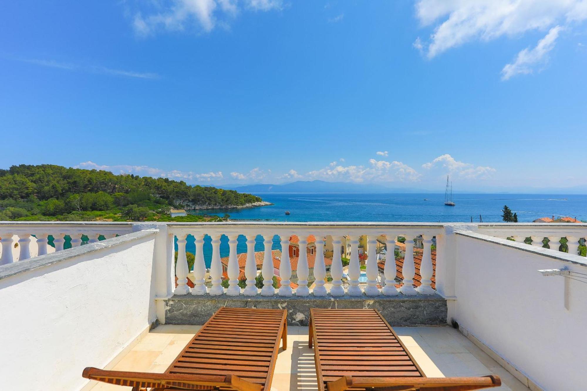 Ferienwohnung Vista Mare Faros Gaios Exterior foto